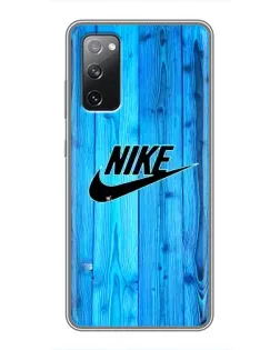 Чехол для Samsung Galaxy S20 FE с картинкой «Голубое дерево Nike» Чехол для Samsung Galaxy S20 FE с картинкой «Голубое дерево Nike»