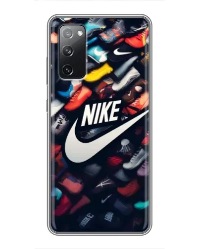 Чехол для Samsung Galaxy S20 FE с картинкой «Коллекция кроссовок Nike»