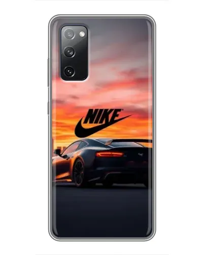 Чехол для Samsung Galaxy S20 FE с картинкой «Nike и суперкар»