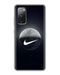 Чехол для Samsung Galaxy S20 FE с картинкой «Nike в стиле граффити» Чехол для Samsung Galaxy S20 FE с картинкой «Nike в стиле граффити»