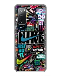 Чехол для Samsung Galaxy S20 FE с картинкой «Яркий коллаж Nike» Чехол для Samsung Galaxy S20 FE с картинкой «Яркий коллаж Nike»