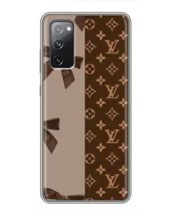 Чехол для Samsung Galaxy S20 FE с картинкой «Louis Vuitton — банты»