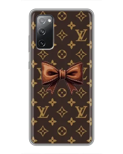 Чехол для Samsung Galaxy S20 FE с картинкой «LV с бантом» Чехол для Samsung Galaxy S20 FE с картинкой «LV с бантом»