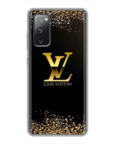 Чехол для Samsung Galaxy S20 FE с картинкой «LV — золотые искры» Чехол для Samsung Galaxy S20 FE с картинкой «LV — золотые искры»