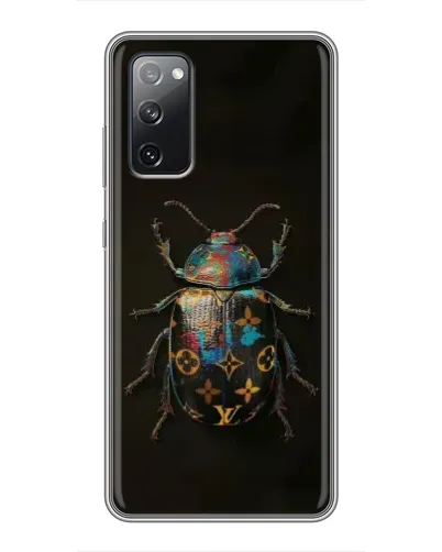 Чехол для Samsung Galaxy S20 FE с картинкой «LV — мраморный принт» Чехол для Samsung Galaxy S20 FE с картинкой «LV — мраморный принт»