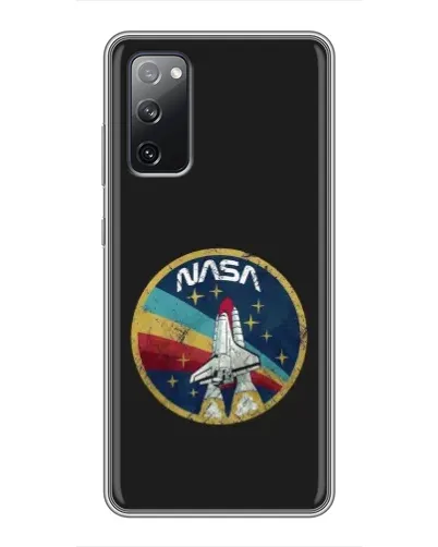 Чехол для Samsung Galaxy S20 FE с картинкой «NASA — эмблема миссии» Чехол для Samsung Galaxy S20 FE с картинкой «NASA — эмблема миссии»