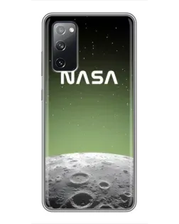 Чехол для Samsung Galaxy S20 FE с картинкой «NASA — лунный градиент» Чехол для Samsung Galaxy S20 FE с картинкой «NASA — лунный градиент»