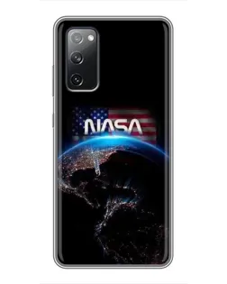Чехол для Samsung Galaxy S20 FE с картинкой «Земля из космоса NASA» Чехол для Samsung Galaxy S20 FE с картинкой «Земля из космоса NASA»