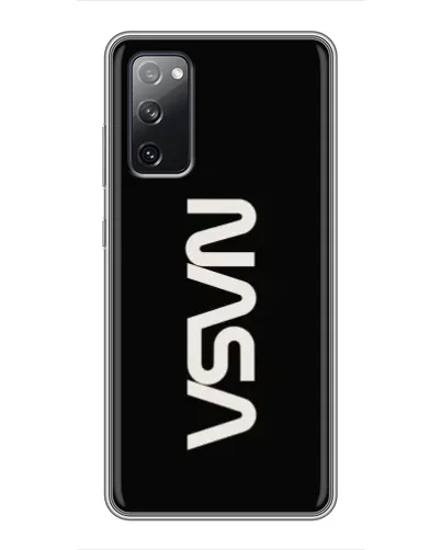 Чехол для Samsung Galaxy S20 FE с картинкой «NASA — вертикальный логотип» Чехол для Samsung Galaxy S20 FE с картинкой «NASA — вертикальный логотип»