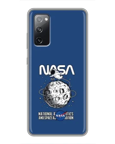 Чехол для Samsung Galaxy S20 FE с картинкой «NASA — лунная миссия» Чехол для Samsung Galaxy S20 FE с картинкой «NASA — лунная миссия»