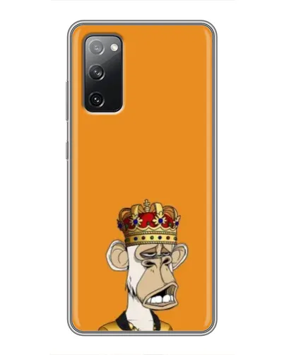 Чехол для Samsung Galaxy S20 FE с картинкой «Золотая обезьяна Bored Ape»