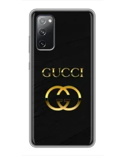 Чохол для Samsung Galaxy S20 FE з картинкою «Золотий логотип Gucci» Чохол для Samsung Galaxy S20 FE з картинкою «Золотий логотип Gucci»