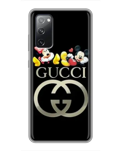 Чехол для Samsung Galaxy S20 FE с картинкой «Gucci — герои Disney»