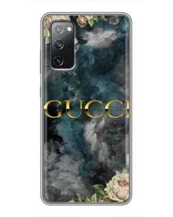 Чохол для Samsung Galaxy S20 FE з картинкою «Абстрактні квіти Gucci» Чохол для Samsung Galaxy S20 FE з картинкою «Абстрактні квіти Gucci»
