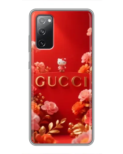 Чехол для Samsung Galaxy S20 FE с картинкой «Gucci — золотой сад»