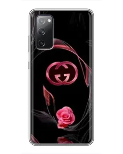 Чохол для Samsung Galaxy S20 FE з картинкою «Gucci — неонова троянда» Чохол для Samsung Galaxy S20 FE з картинкою «Gucci — неонова троянда»