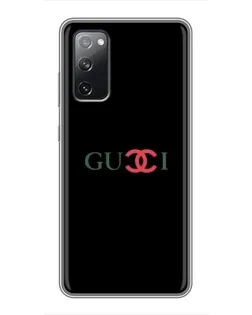 Чохол для Samsung Galaxy S20 FE з картинкою «Gucci — червоний градієнт» Чохол для Samsung Galaxy S20 FE з картинкою «Gucci — червоний градієнт»