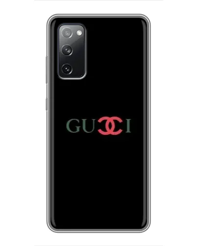 Чехол для Samsung Galaxy S20 FE с картинкой «Gucci — красный градиент»