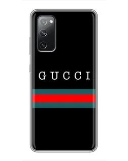 Чохол для Samsung Galaxy S20 FE з картинкою «Gucci — червоний пояс» Чохол для Samsung Galaxy S20 FE з картинкою «Gucci — червоний пояс»