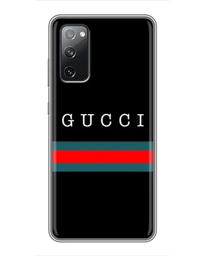 Чехол для Samsung Galaxy S20 FE с картинкой «Gucci — красный пояс»