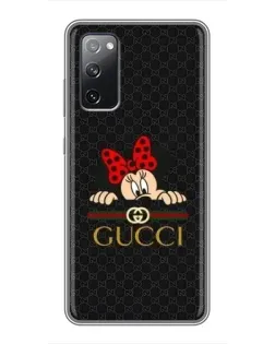 Чохол для Samsung Galaxy S20 FE з картинкою «Мінні Маус Gucci — чорний» Чохол для Samsung Galaxy S20 FE з картинкою «Мінні Маус Gucci — чорний»