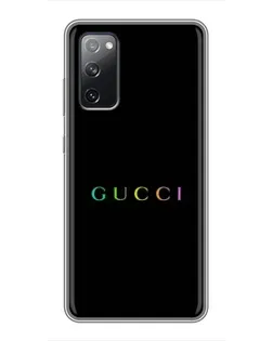Чохол для Samsung Galaxy S20 FE з картинкою «Gucci — неоновий мінімалізм» Чохол для Samsung Galaxy S20 FE з картинкою «Gucci — неоновий мінімалізм»