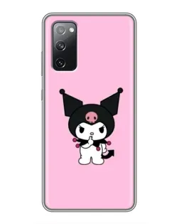 Чехол для Samsung Galaxy S20 FE с картинкой «Kuromi — розовая нежность» Чехол для Samsung Galaxy S20 FE с картинкой «Kuromi — розовая нежность»