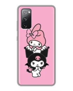 Чехол для Samsung Galaxy S20 FE с картинкой «My Melody и Kuromi» Чехол для Samsung Galaxy S20 FE с картинкой «My Melody и Kuromi»