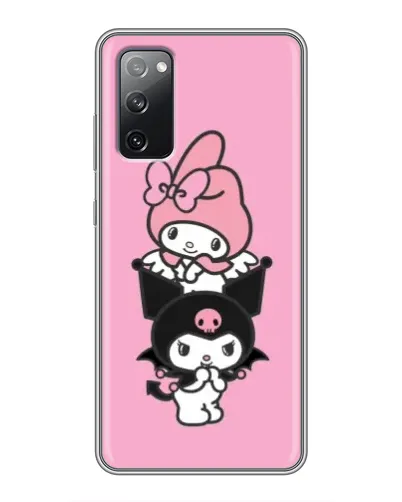 Чехол для Samsung Galaxy S20 FE с картинкой «My Melody и Kuromi»