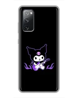 Чехол для Samsung Galaxy S20 FE с картинкой «Электрическая Kuromi» Чехол для Samsung Galaxy S20 FE с картинкой «Электрическая Kuromi»