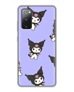 Чехол для Samsung Galaxy S20 FE с картинкой «Паттерн с Kuromi» Чехол для Samsung Galaxy S20 FE с картинкой «Паттерн с Kuromi»