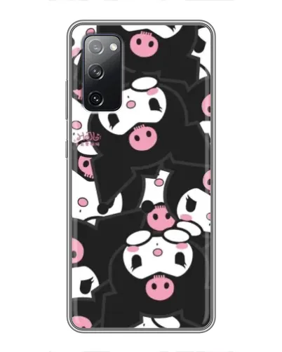 Чехол для Samsung Galaxy S20 FE с картинкой «Паттерн голов Куроми»
