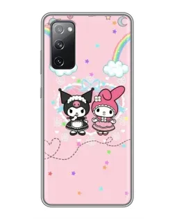 Чехол для Samsung Galaxy S20 FE с картинкой «My Melody и Kuromi» Чехол для Samsung Galaxy S20 FE с картинкой «My Melody и Kuromi»