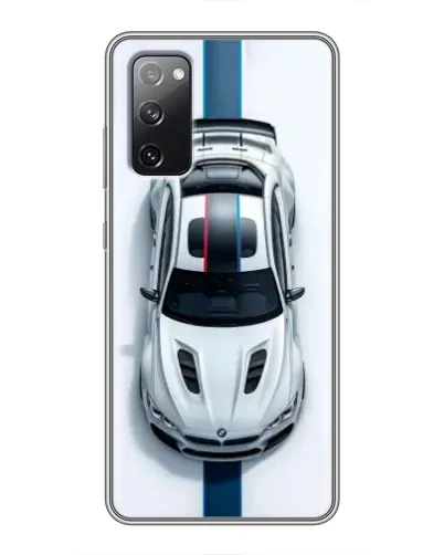 Чехол для Samsung Galaxy S20 FE с картинкой «Вид сверху — BMW M» Чехол для Samsung Galaxy S20 FE с картинкой «Вид сверху — BMW M»