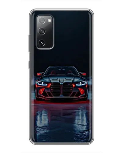 Чехол для Samsung Galaxy S20 FE с картинкой «BMW на мокрой дороге» Чехол для Samsung Galaxy S20 FE с картинкой «BMW на мокрой дороге»