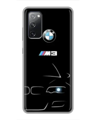 Чехол для Samsung Galaxy S20 FE с картинкой «Минималистичный принт BMW M3» Чехол для Samsung Galaxy S20 FE с картинкой «Минималистичный принт BMW M3»
