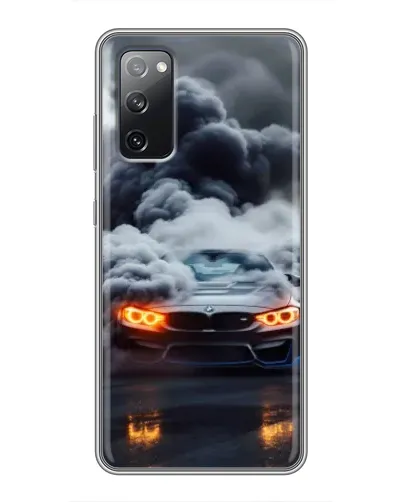 Чехол для Samsung Galaxy S20 FE с картинкой «BMW в дыму» Чехол для Samsung Galaxy S20 FE с картинкой «BMW в дыму»