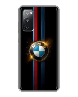 Чехол для Samsung Galaxy S20 FE с картинкой «BMW M-Power неон»