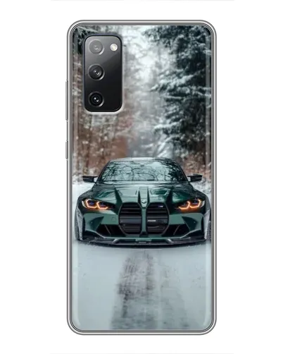 Чехол для Samsung Galaxy S20 FE с картинкой «BMW в зимнем лесу» Чехол для Samsung Galaxy S20 FE с картинкой «BMW в зимнем лесу»