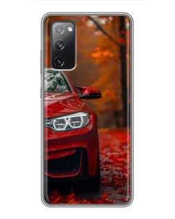 Чехол для Samsung Galaxy S20 FE с картинкой «Осенняя BMW M4»