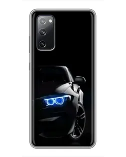 Чехол для Samsung Galaxy S20 FE с картинкой «BMW — ночной взгляд»
