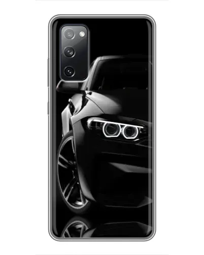 Чехол для Samsung Galaxy S20 FE с картинкой «Черная BMW — профиль» Чехол для Samsung Galaxy S20 FE с картинкой «Черная BMW — профиль»