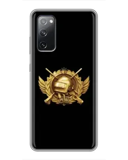 Чохол для Samsung Galaxy S20 FE з картинкою «PUBG — помаранчевий градієнт»