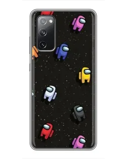 Чохол для Samsung Galaxy S20 FE з картинкою «Космічний патерн Among Us» Чохол для Samsung Galaxy S20 FE з картинкою «Космічний патерн Among Us»
