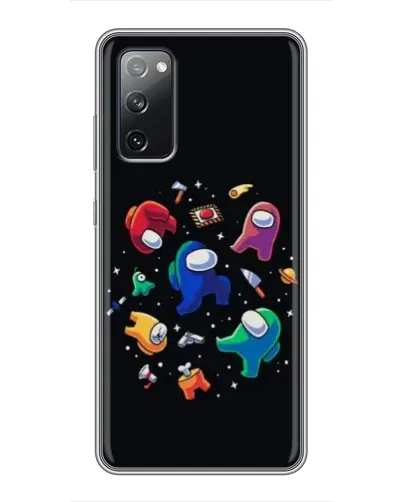 Чехол для Samsung Galaxy S20 FE с картинкой «Among Us космос» Чехол для Samsung Galaxy S20 FE с картинкой «Among Us космос»