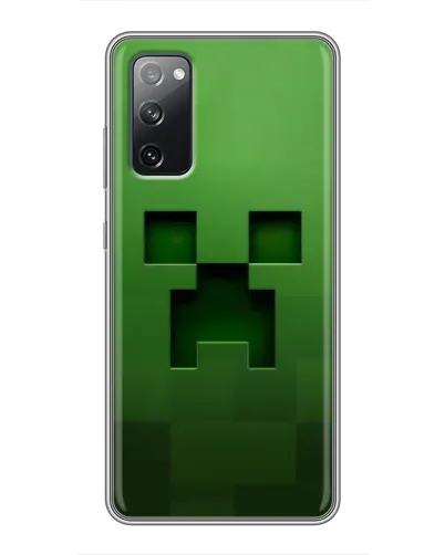 Чехол для Samsung Galaxy S20 FE с картинкой «Крипер микро-дизайн»