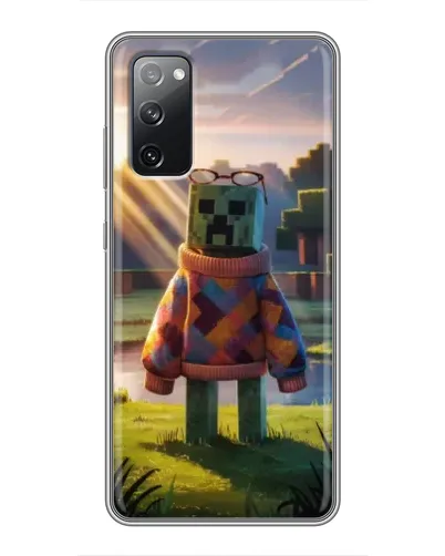 Чехол для Samsung Galaxy S20 FE с картинкой «Крипер в свитере»