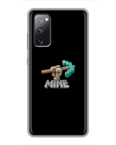 Чехол для Samsung Galaxy S20 FE с картинкой «Алмазная кирка»