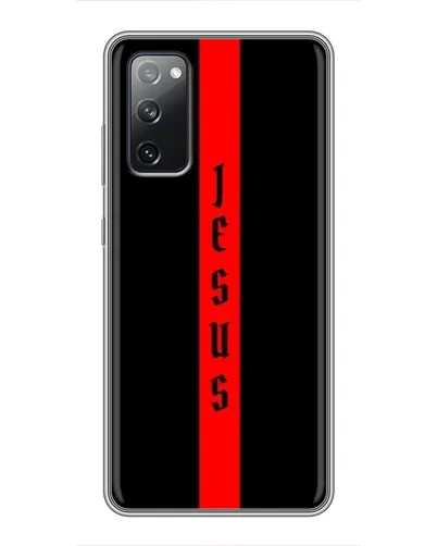 Чехол для Samsung Galaxy S20 FE с картинкой «Красная линия веры» Чехол для Samsung Galaxy S20 FE с картинкой «Красная линия веры»