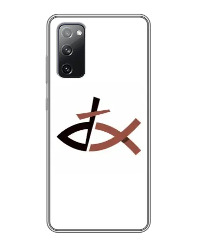 Чехол для Samsung Galaxy S20 FE с картинкой «Рыба и крест» Чехол для Samsung Galaxy S20 FE с картинкой «Рыба и крест»